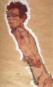 Egon Schiele Naked Self-portrait USA oil painting reproduction